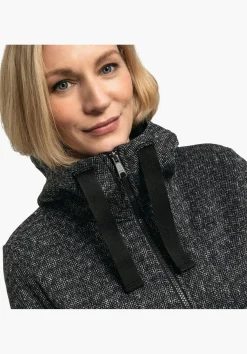 WOMEN SCHÖFFEL Travel/Leisure<Very warm fleece-mix hoody red
