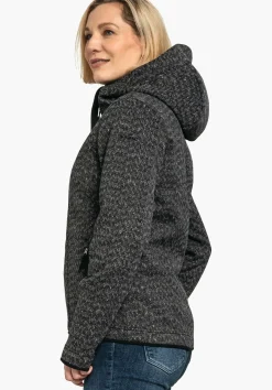 WOMEN SCHÖFFEL Travel/Leisure<Very warm fleece-mix hoody red