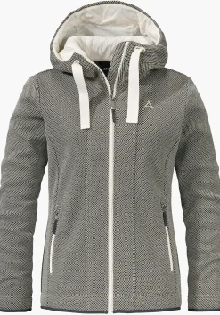 WOMEN SCHÖFFEL Travel/Leisure<Very warm fleece-mix hoody red