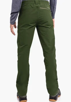 MEN SCHÖFFEL Trek & Hike|Pants Long<Warm & sporty hiking pants green