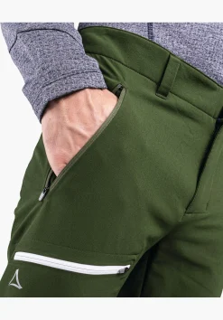 MEN SCHÖFFEL Trek & Hike|Pants Long<Warm & sporty hiking pants green
