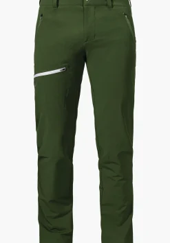 MEN SCHÖFFEL Trek & Hike|Pants Long<Warm & sporty hiking pants green