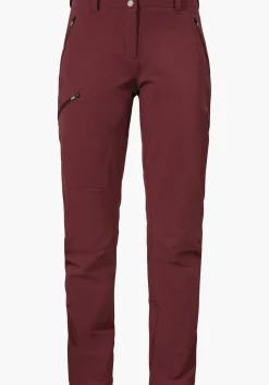 WOMEN SCHÖFFEL Trek & Hike|Pants Long<Warm & sporty hiking pants red