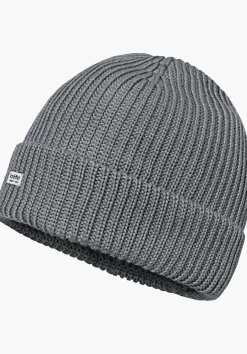 MEN SCHÖFFEL Travel/Leisure<Warm knitted hat with a fleece headband red