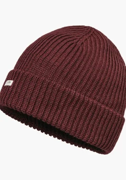 MEN SCHÖFFEL Travel/Leisure<Warm knitted hat with a fleece headband red