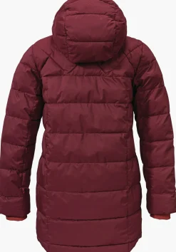 WOMEN SCHÖFFEL Travel/Leisure|Parka / Coat<Warm parka with recycled padding red