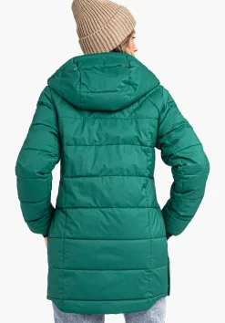 WOMEN SCHÖFFEL Travel/Leisure|Parka / Coat<Warm parka with recycled padding red