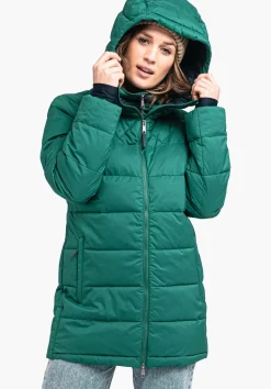 WOMEN SCHÖFFEL Travel/Leisure|Parka / Coat<Warm parka with recycled padding red