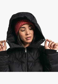WOMEN SCHÖFFEL Travel/Leisure|Parka / Coat<Warm parka with recycled padding red