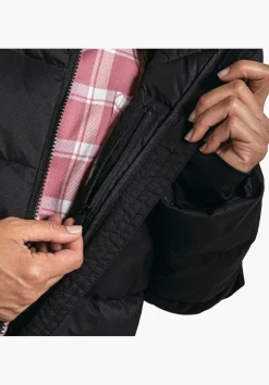WOMEN SCHÖFFEL Travel/Leisure|Parka / Coat<Warm parka with recycled padding red