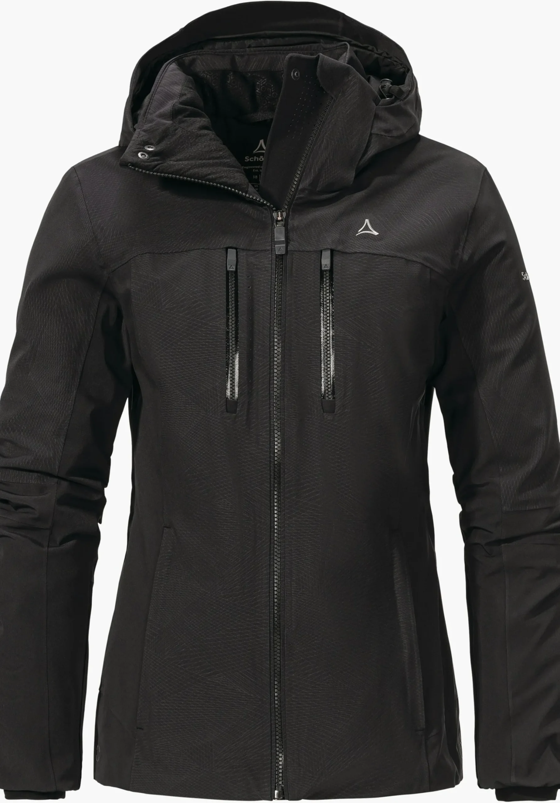 WOMEN SCHÖFFEL Skiing<Warm ski jacket with down covering the whole area beige