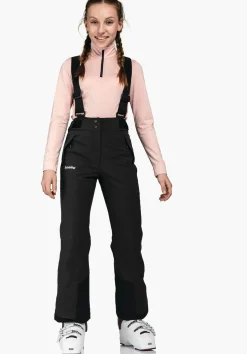 CHILDREN SCHÖFFEL Ski<Warm ski pants with stretchy braces red
