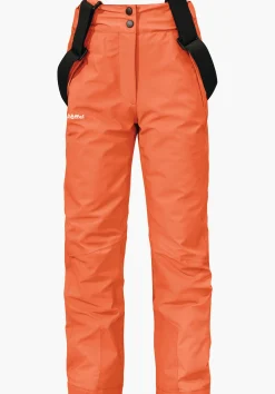 CHILDREN SCHÖFFEL Ski<Warm ski pants with stretchy braces red