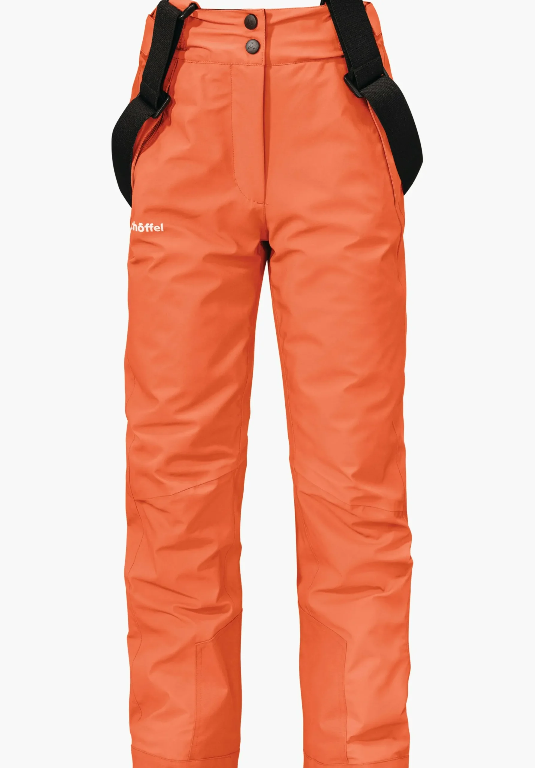 CHILDREN SCHÖFFEL Ski<Warm ski pants with stretchy braces red