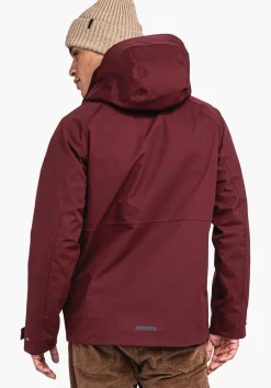 MEN SCHÖFFEL Travel/Leisure|Outdoor Jackets<Warm ZipIn! jacket with smartphone pocket red