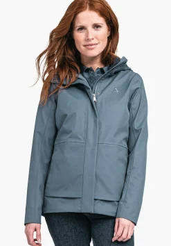 WOMEN SCHÖFFEL Travel/Leisure|Outdoor Jackets<Warm ZipIn! jacket with smartphone pocket blue