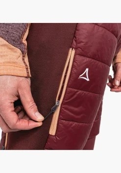 WOMEN SCHÖFFEL Ski Tour|Mountaineering|Pants Short<Warming and elastic insulation shorts red