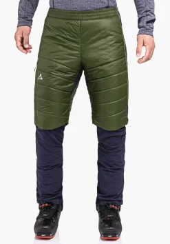 MEN SCHÖFFEL Ski Tour|Mountaineering|Pants Short<Warming and elastic insulation shorts green