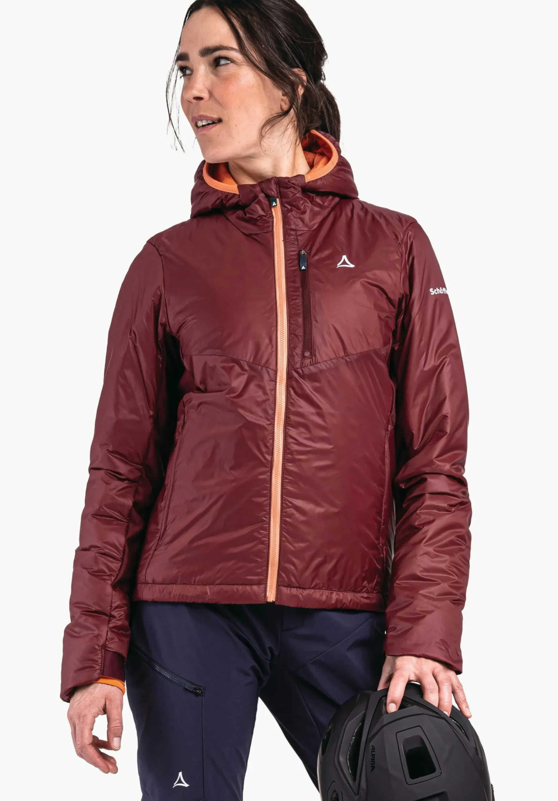 WOMEN SCHÖFFEL Bike<Warming and lightweight MTB jacket red