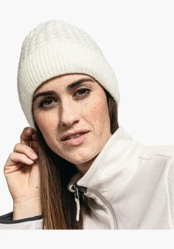 MEN SCHÖFFEL Travel/Leisure<Warming knitted hat weiß