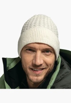 MEN SCHÖFFEL Travel/Leisure<Warming knitted hat weiß