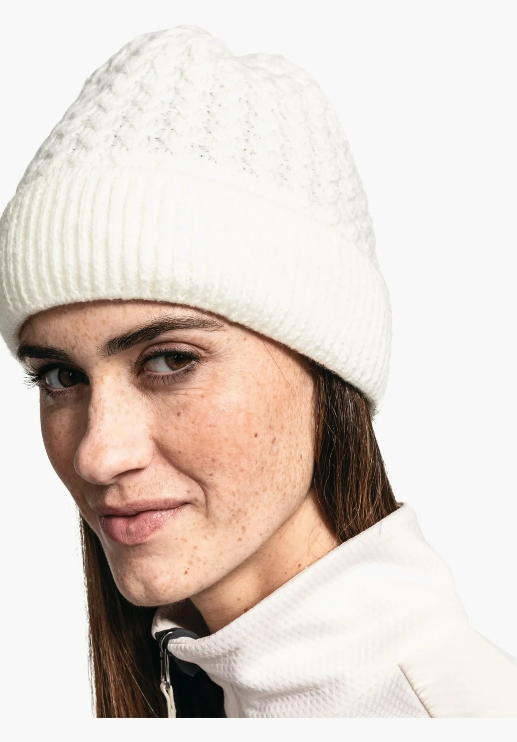 MEN SCHÖFFEL Travel/Leisure<Warming knitted hat weiß