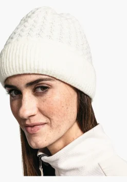 MEN SCHÖFFEL Travel/Leisure<Warming knitted hat white