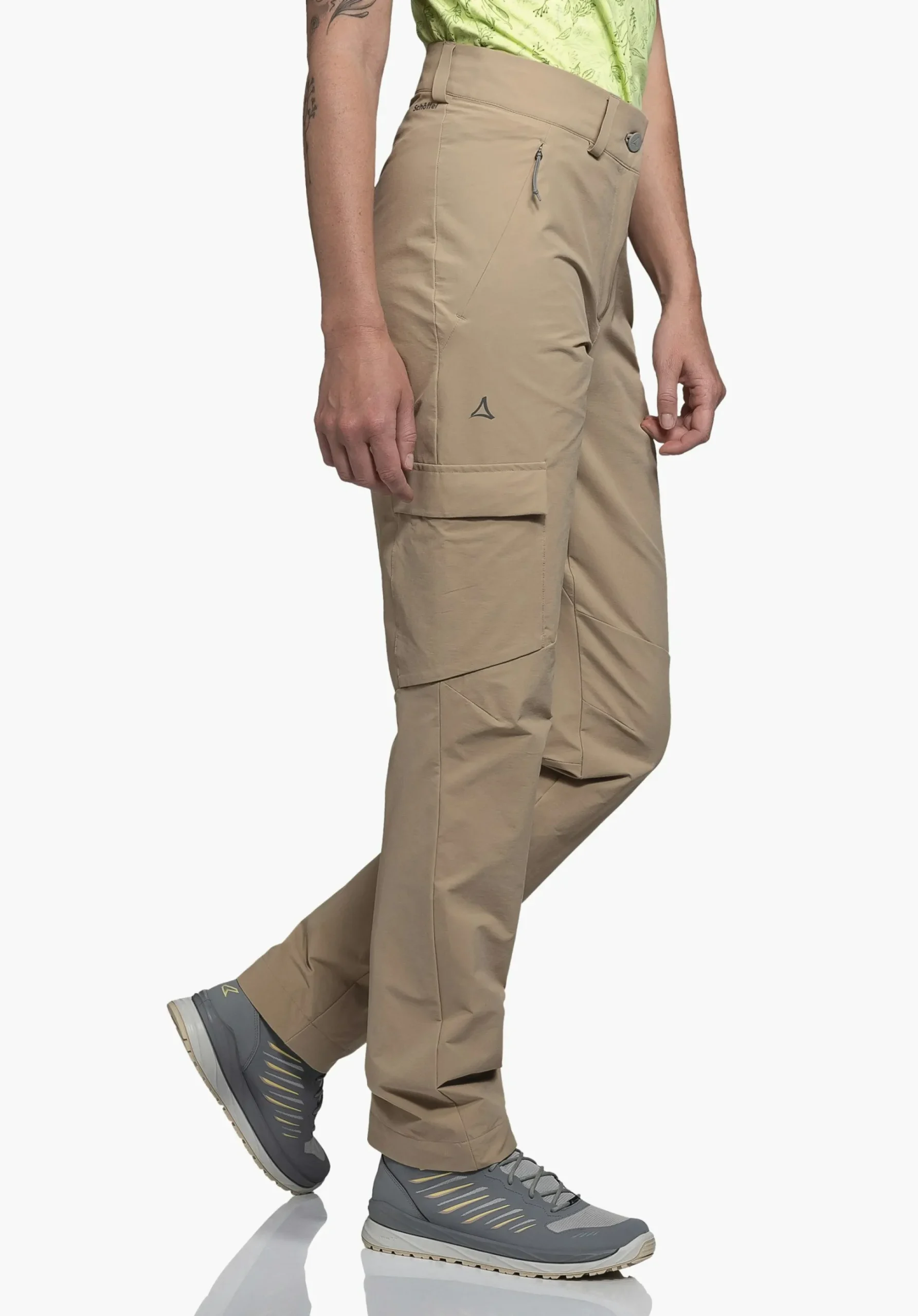 WOMEN SCHÖFFEL Pants Long<Water repellent hiking pants rot