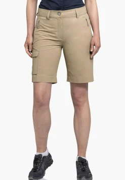 WOMEN SCHÖFFEL Pants Short<Water repellent hiking shorts rot