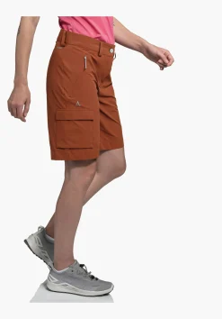 WOMEN SCHÖFFEL Pants Short<Water repellent hiking shorts rot