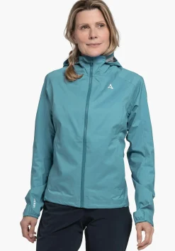 WOMEN SCHÖFFEL Bike<Waterproof & breathable bike jacket orange