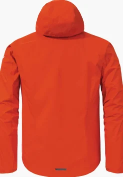 MEN SCHÖFFEL Bike<Waterproof & breathable bike jacket orange