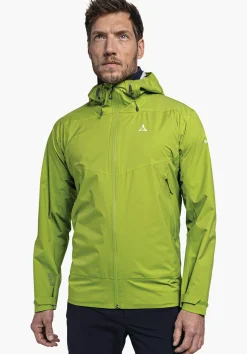 MEN SCHÖFFEL Outdoor Jackets<Waterproof and breathable hiking jacket grün