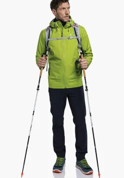 MEN SCHÖFFEL Outdoor Jackets<Waterproof and breathable hiking jacket grün