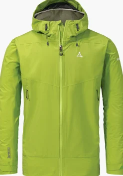 MEN SCHÖFFEL Outdoor Jackets<Waterproof and breathable hiking jacket grün