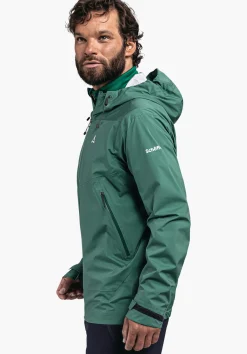 MEN SCHÖFFEL Outdoor Jackets<Waterproof and breathable hiking jacket grün