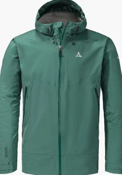 MEN SCHÖFFEL Outdoor Jackets<Waterproof and breathable hiking jacket grün