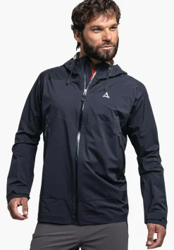 MEN SCHÖFFEL Outdoor Jackets<Waterproof and breathable hiking jacket grün