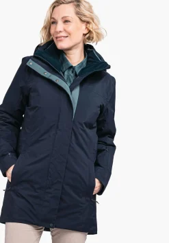 WOMEN SCHÖFFEL Travel/Leisure|Double Jackets<Waterproof and fashionable 3in1 parka rot