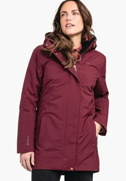 WOMEN SCHÖFFEL Travel/Leisure|Double Jackets<Waterproof and fashionable 3in1 parka rot