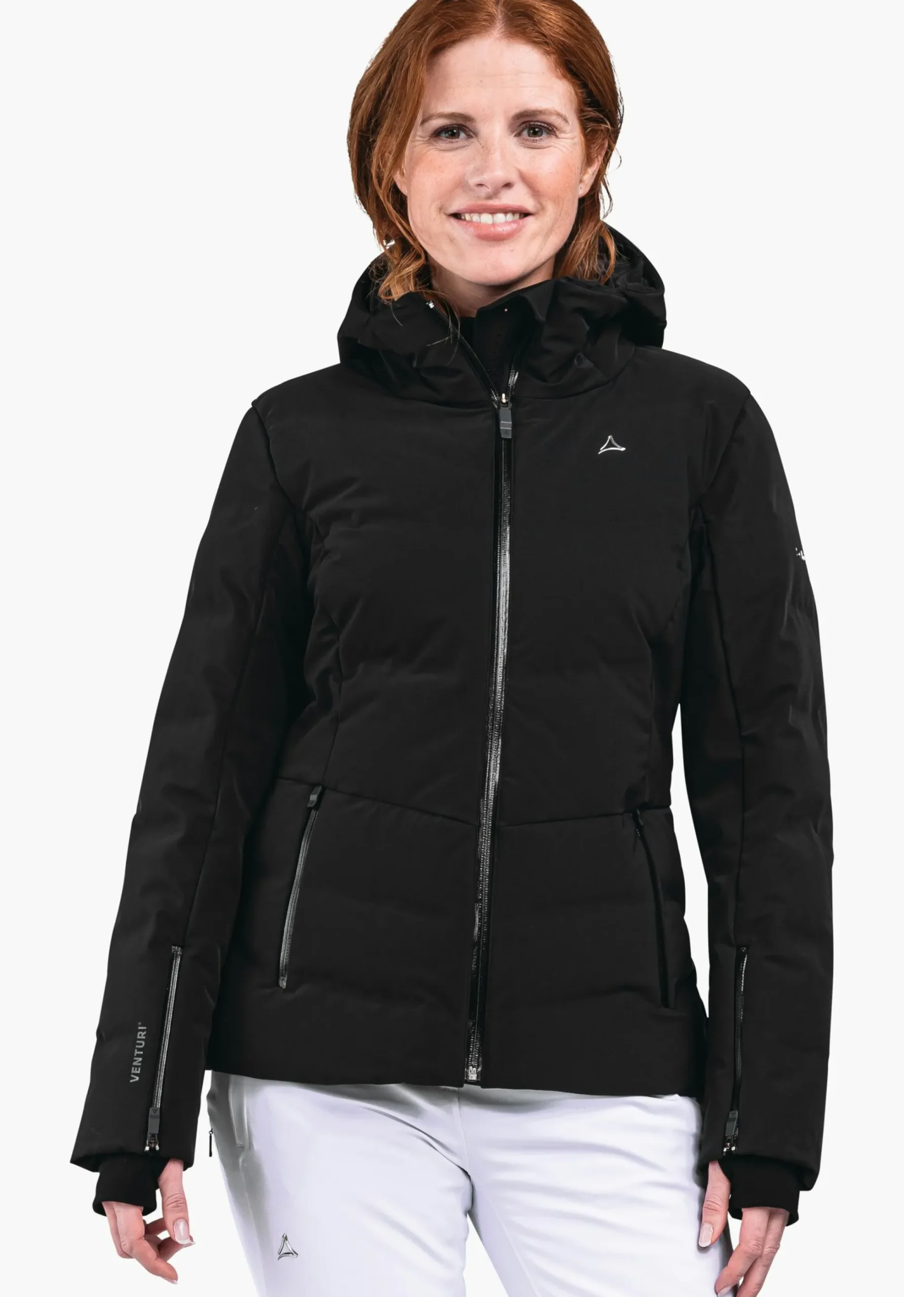 WOMEN SCHÖFFEL Skiing<Waterproof and warm down ski jacket blue
