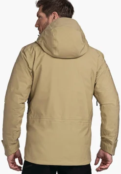 MEN SCHÖFFEL Ski Tour|Mountaineering|Outdoor Jackets<Waterproof freeride ski jacket beige