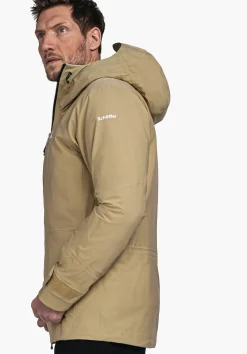 MEN SCHÖFFEL Ski Tour|Mountaineering|Outdoor Jackets<Waterproof freeride ski jacket beige