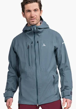 MEN SCHÖFFEL Ski Tour|Mountaineering|Outdoor Jackets<Waterproof freeride ski jacket beige