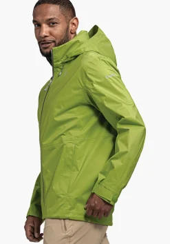 MEN SCHÖFFEL Outdoor Jackets<Waterproof jacket for hiking orange