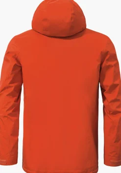 MEN SCHÖFFEL Outdoor Jackets<Waterproof jacket for hiking orange