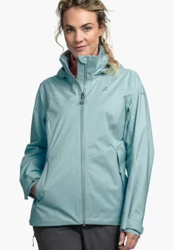 WOMEN SCHÖFFEL Outdoor Jackets<Waterproof jacket for hiking blau