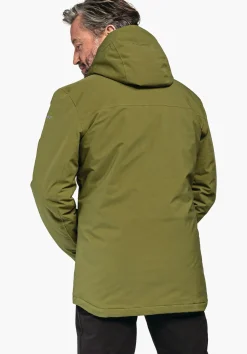 MEN SCHÖFFEL Parka / Coat|Outdoor Jackets|Trek & Hike<Waterproof jacket with padding inside orange