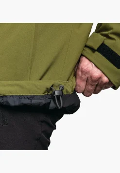 MEN SCHÖFFEL Parka / Coat|Outdoor Jackets|Trek & Hike<Waterproof jacket with padding inside orange