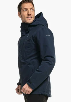 MEN SCHÖFFEL Trek & Hike|Parka / Coat|Outdoor Jackets<Waterproof jacket with padding inside orange